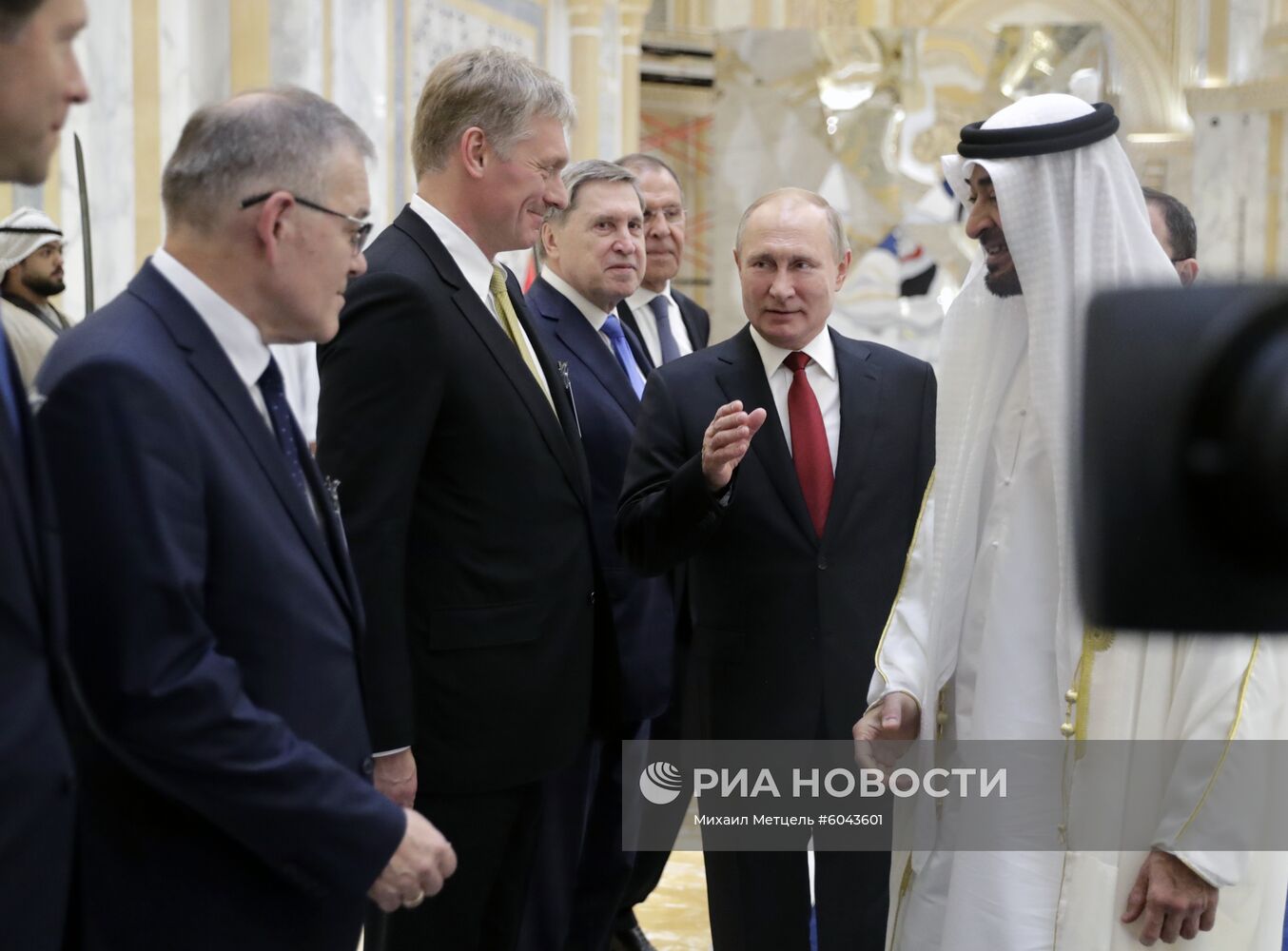 Государственный визит президента РФ В. Путина в ОАЭ