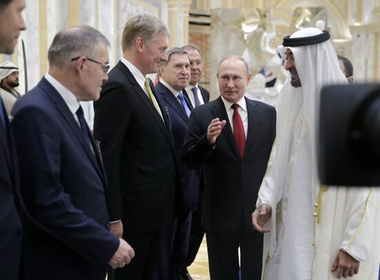 Государственный визит президента РФ В. Путина в ОАЭ