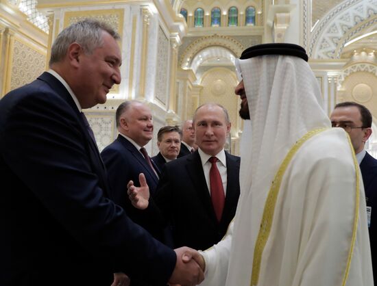 Государственный визит президента РФ В. Путина в ОАЭ