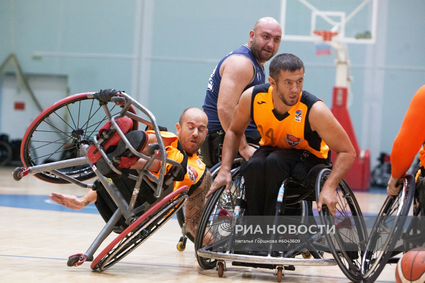 Всероссийский турнир по баскетболу на колясках