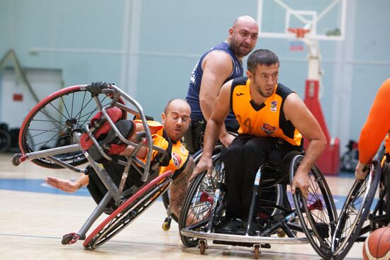 Всероссийский турнир по баскетболу на колясках