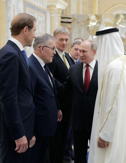 Государственный визит президента РФ В. Путина в ОАЭ