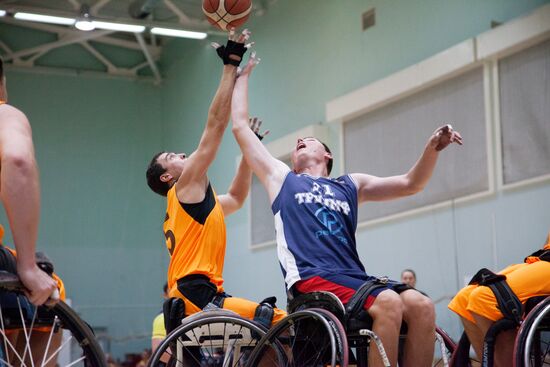 Всероссийский турнир по баскетболу на колясках