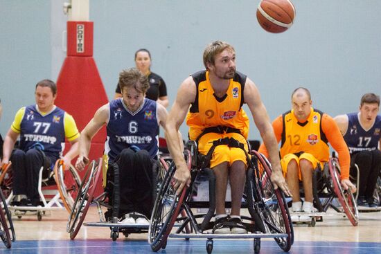 Всероссийский турнир по баскетболу на колясках