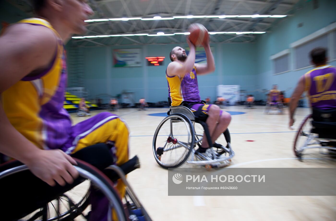 Всероссийский турнир по баскетболу на колясках