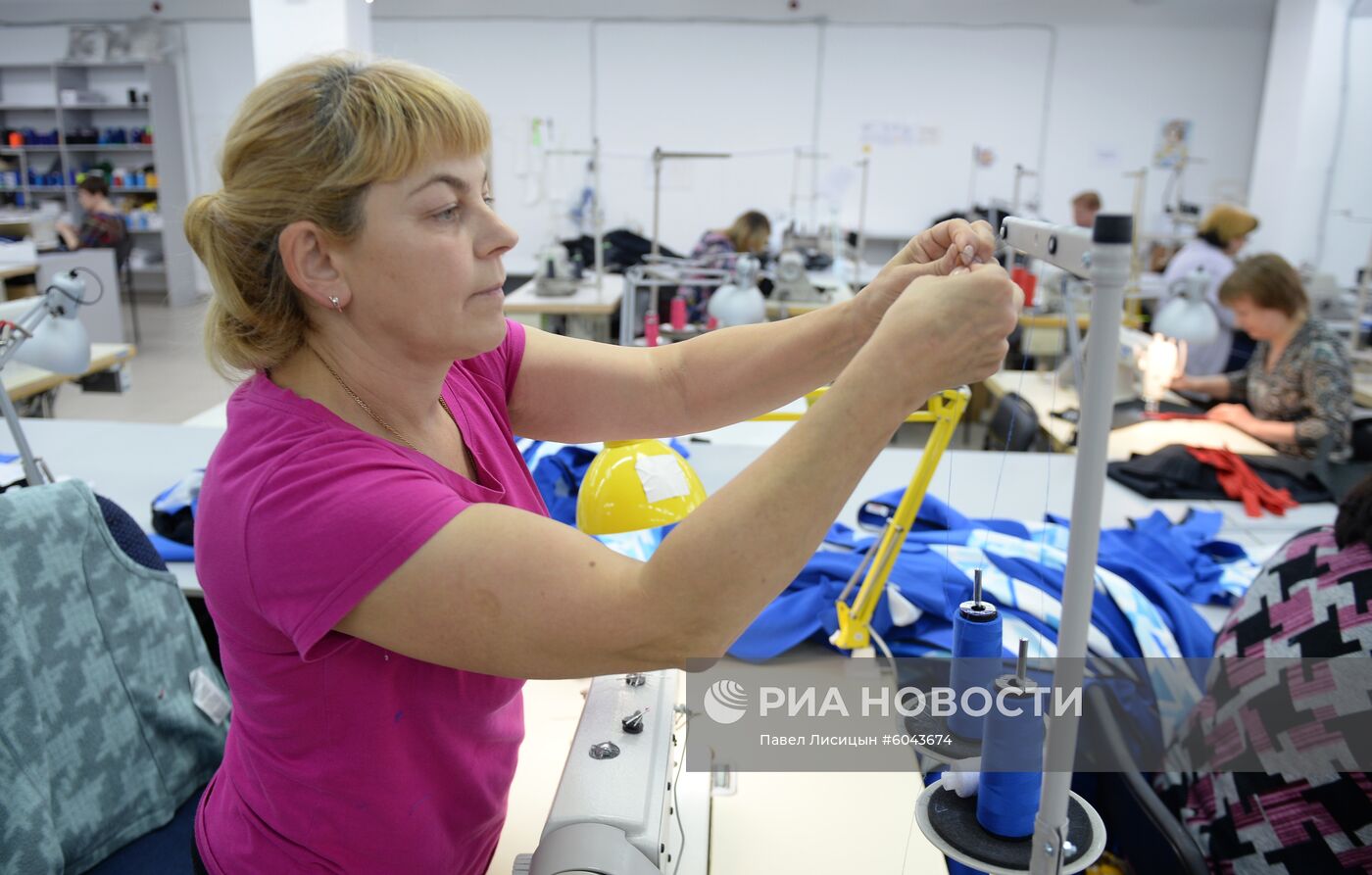 Открытие швейного производства компании RAY в Екатеринбурге