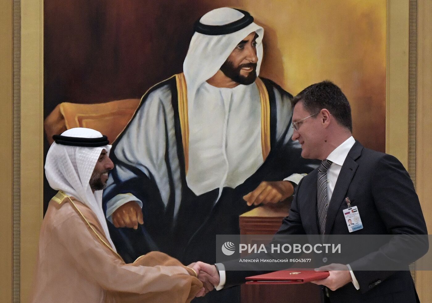 Государственный визит президента РФ В. Путина в ОАЭ