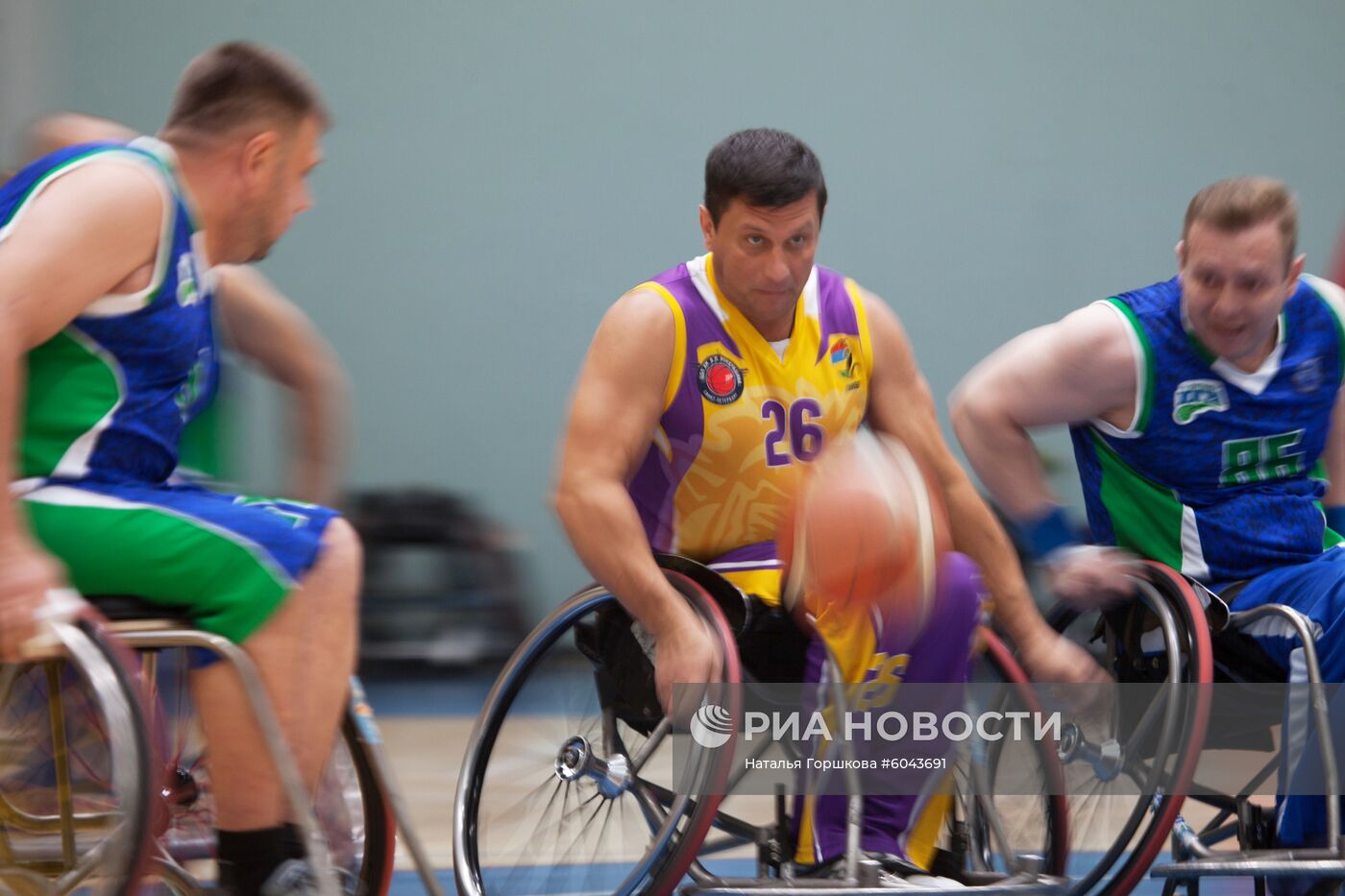 Всероссийский турнир по баскетболу на колясках