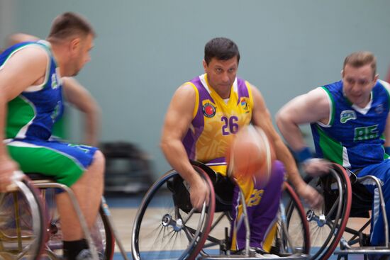 Всероссийский турнир по баскетболу на колясках