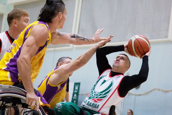 Всероссийский турнир по баскетболу на колясках