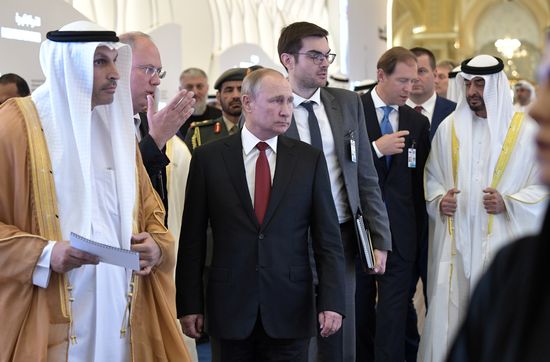 Государственный визит президента РФ В. Путина в ОАЭ