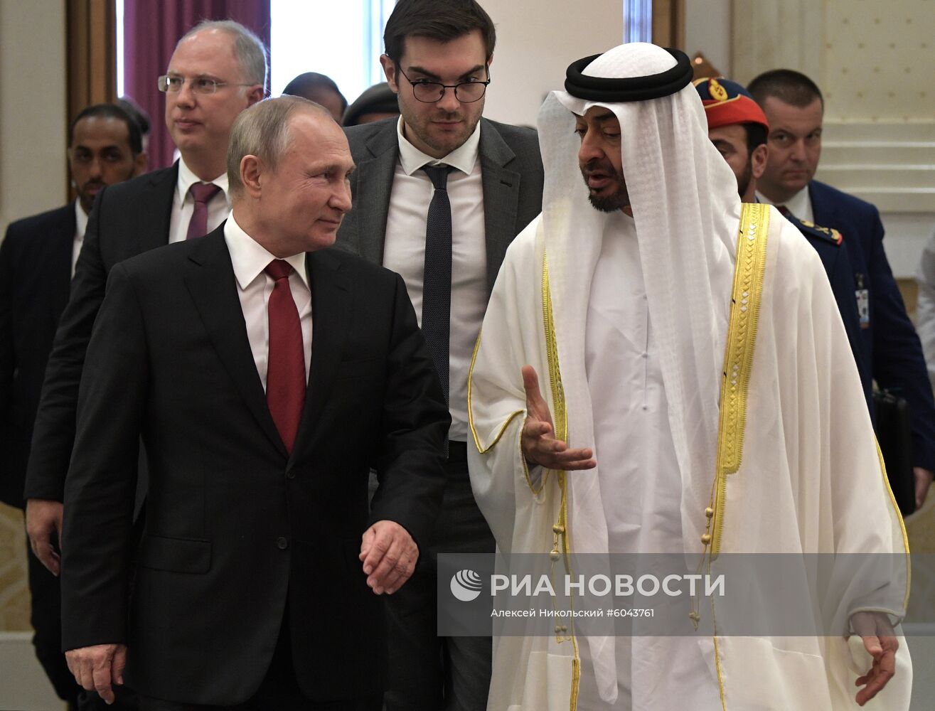 Государственный визит президента РФ В. Путина в ОАЭ