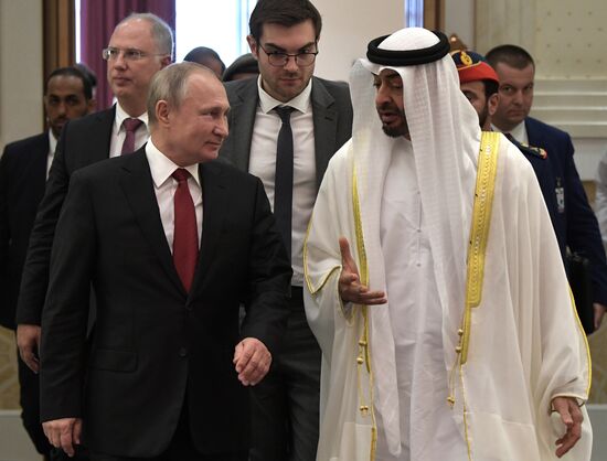Государственный визит президента РФ В. Путина в ОАЭ