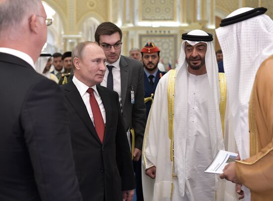 Государственный визит президента РФ В. Путина в ОАЭ