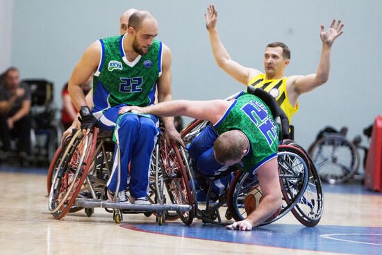 Всероссийский турнир по баскетболу на колясках