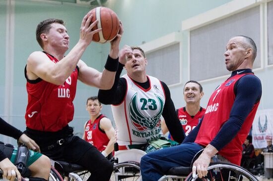 Всероссийский турнир по баскетболу на колясках