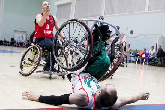 Всероссийский турнир по баскетболу на колясках
