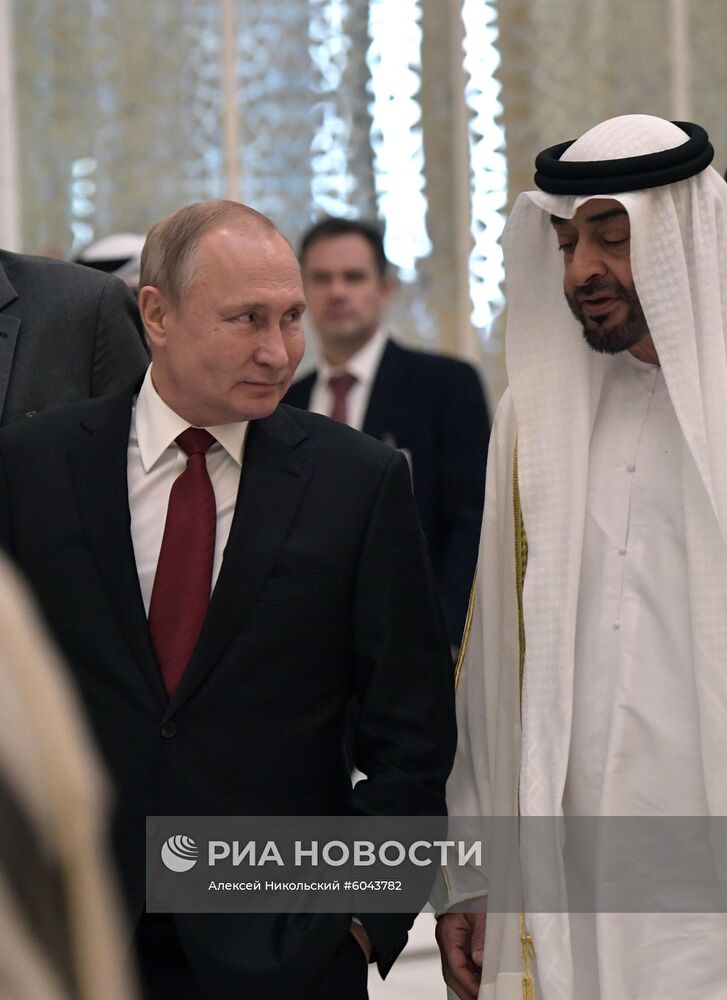 Государственный визит президента РФ В. Путина в ОАЭ