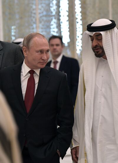 Государственный визит президента РФ В. Путина в ОАЭ