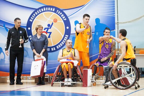 Всероссийский турнир по баскетболу на колясках