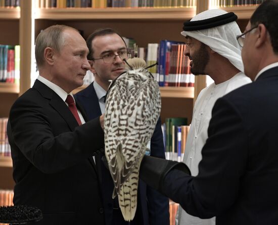 Государственный визит президента РФ В. Путина в ОАЭ