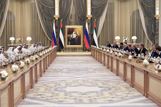 Государственный визит президента РФ В. Путина в ОАЭ