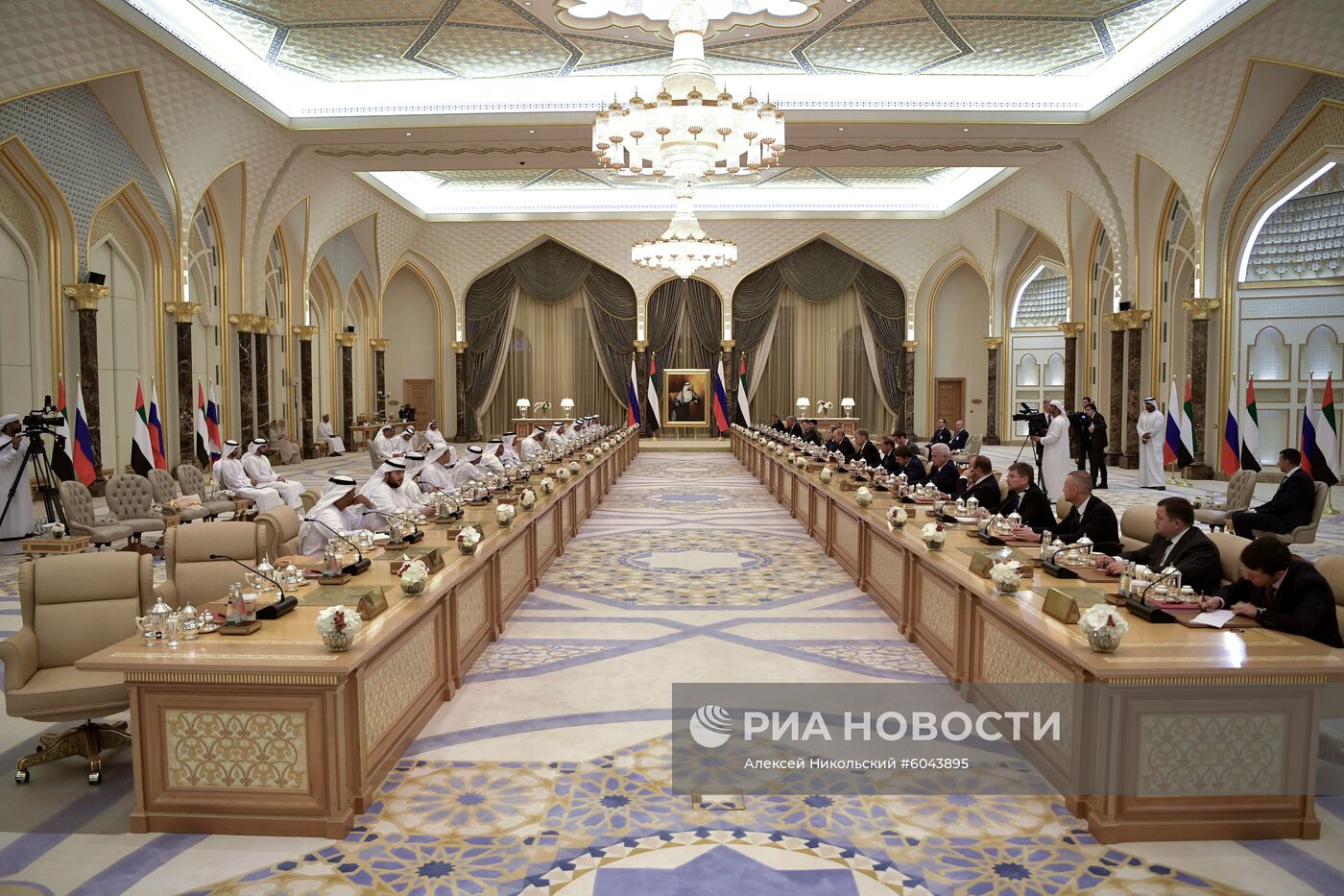 Государственный визит президента РФ В. Путина в ОАЭ