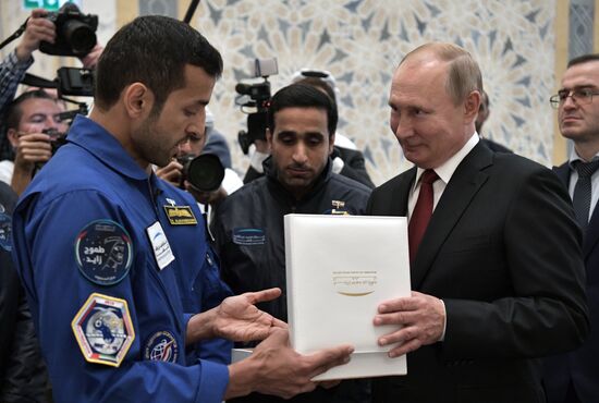 Государственный визит президента РФ В. Путина в ОАЭ