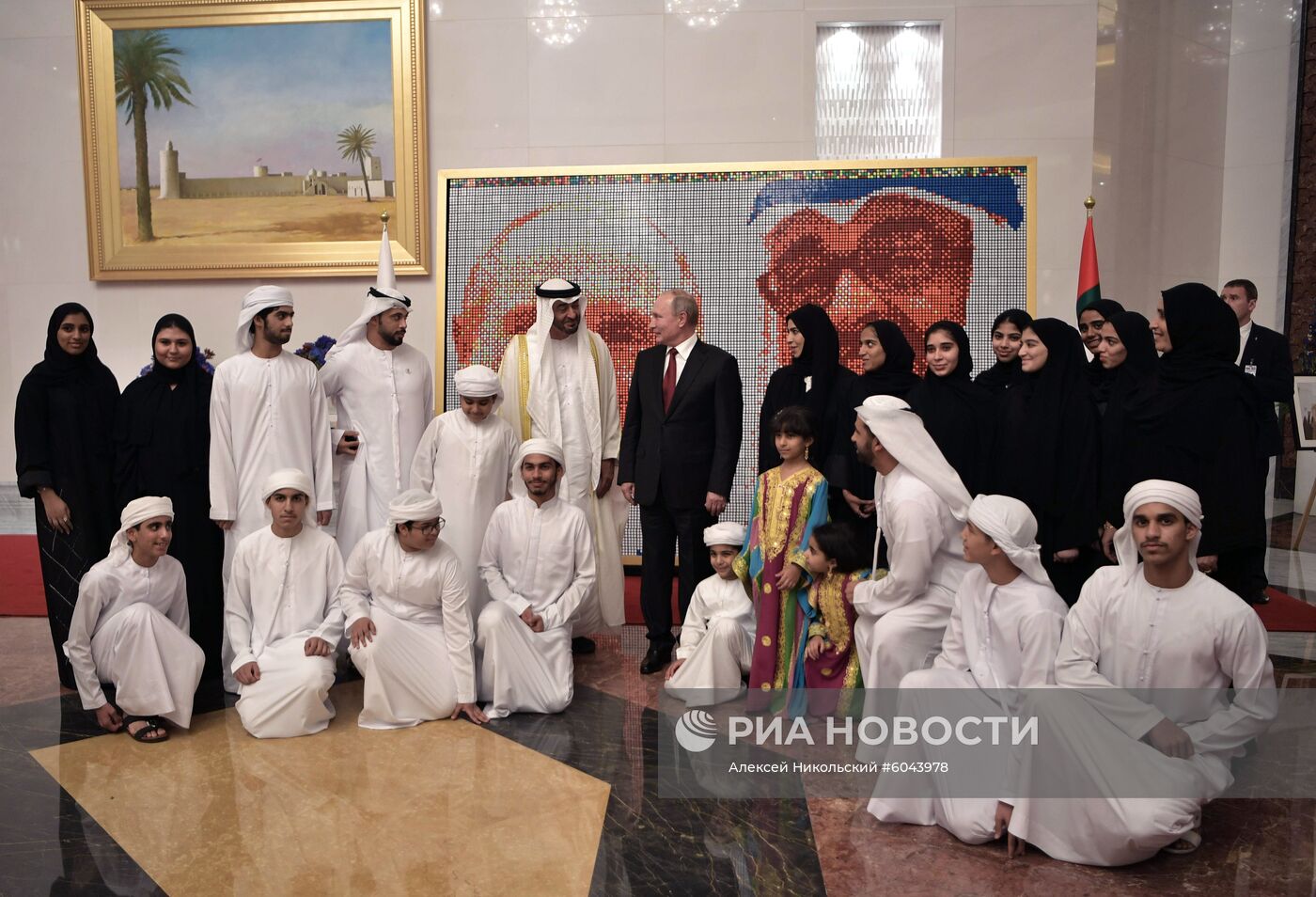 Государственный визит президента РФ В. Путина в ОАЭ