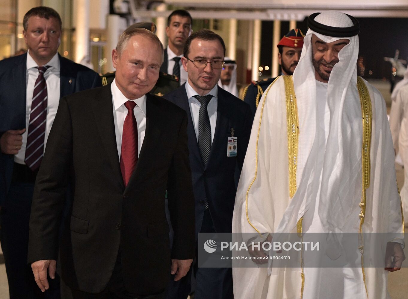 Государственный визит президента РФ В. Путина в ОАЭ