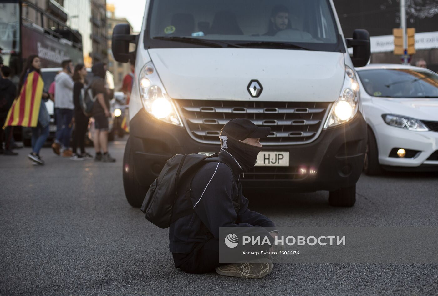 Акции протеста в Барселоне