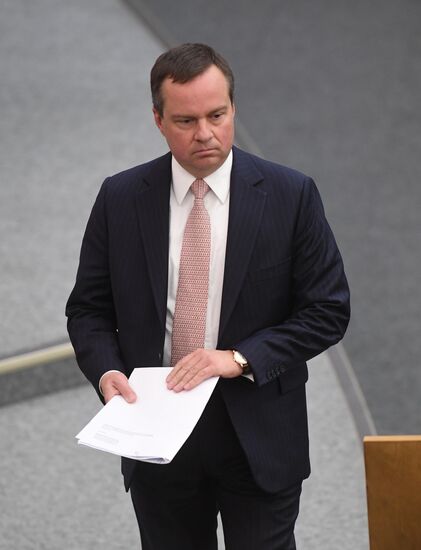 Пленарное заседание Госдумы РФ 