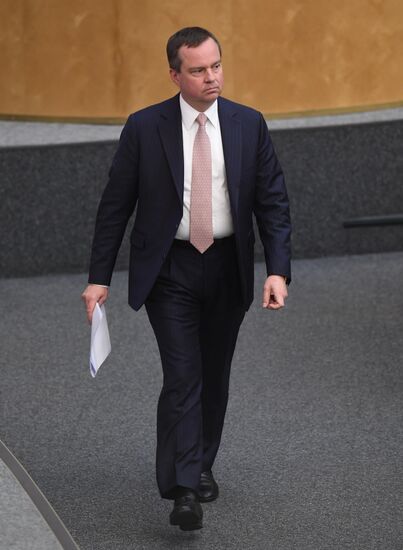 Пленарное заседание Госдумы РФ 