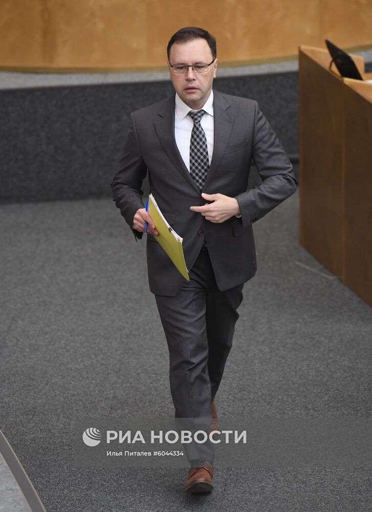 Пленарное заседание Госдумы РФ 