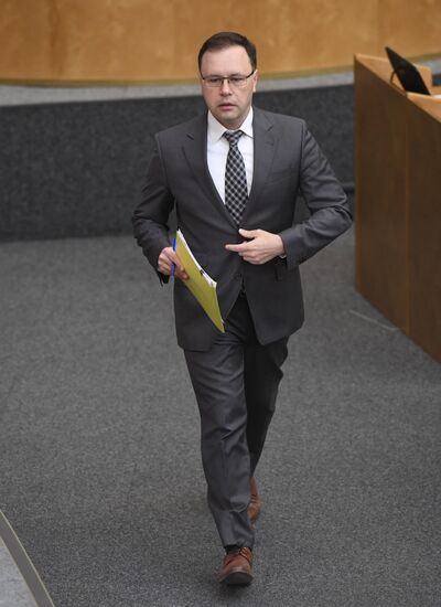 Пленарное заседание Госдумы РФ 