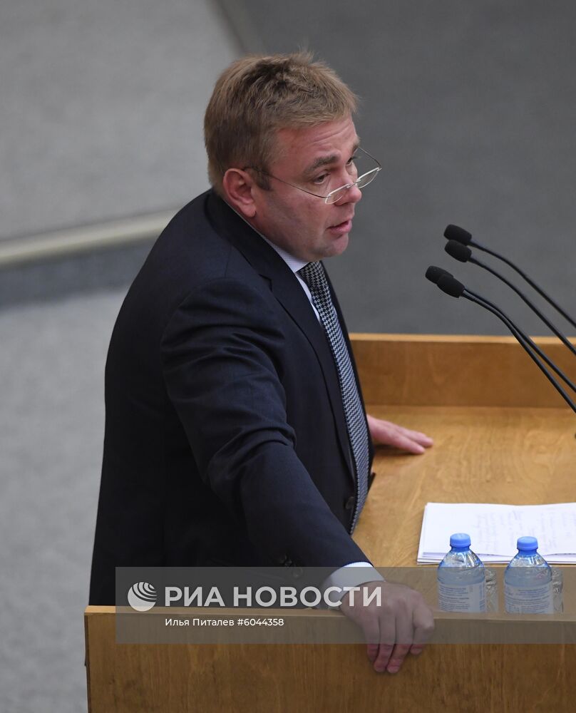 Пленарное заседание Госдумы РФ 