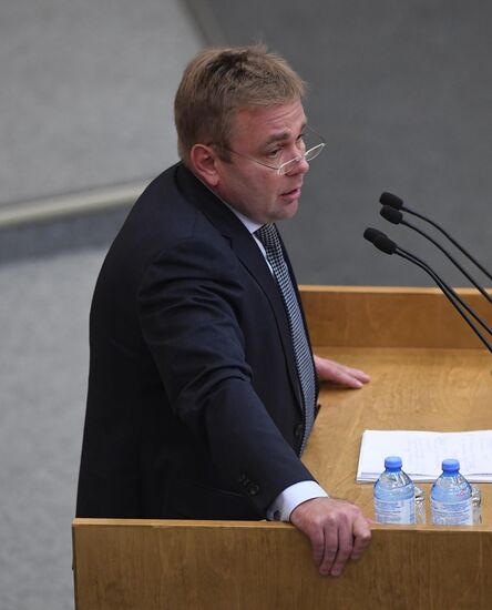 Пленарное заседание Госдумы РФ 