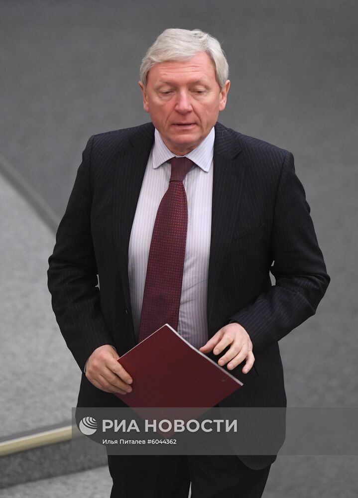 Пленарное заседание Госдумы РФ 