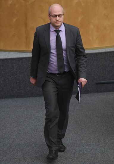 Пленарное заседание Госдумы РФ 