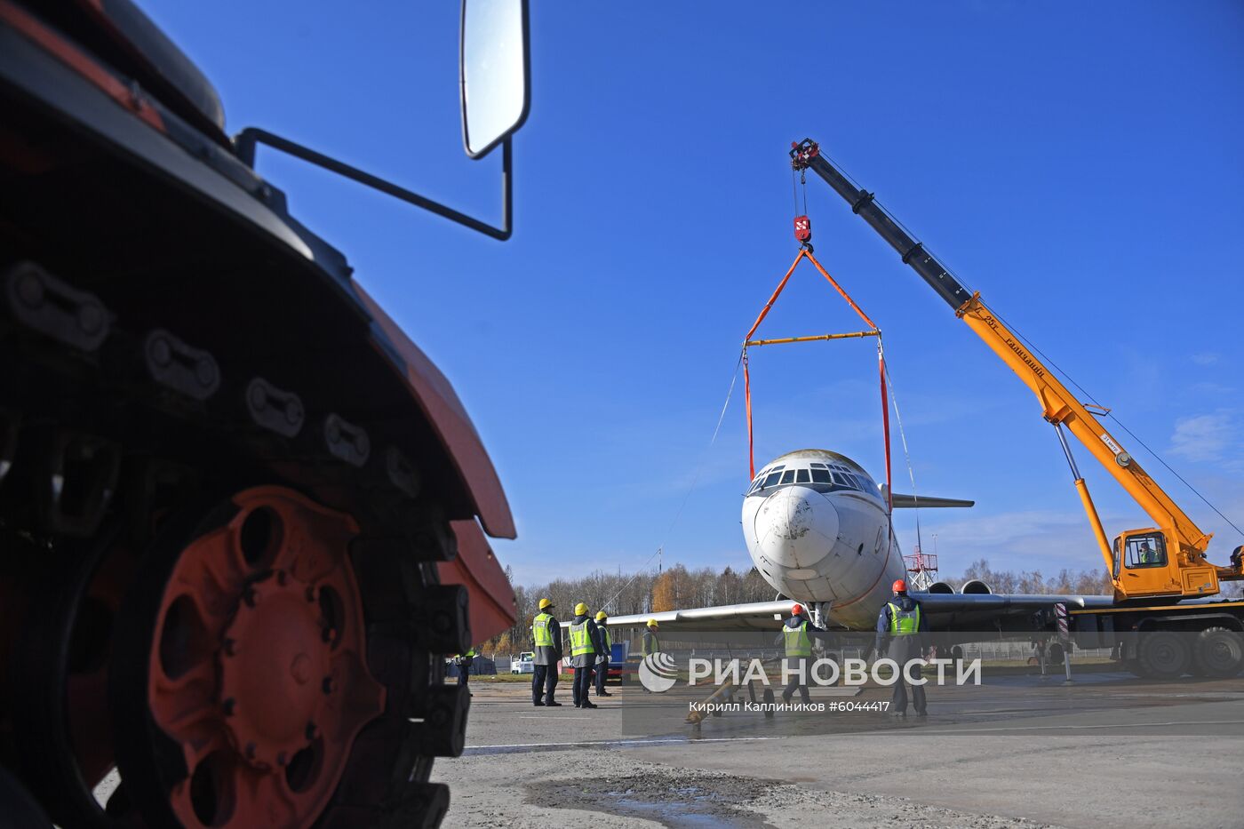 Учения по отработке действий при аварийной ситуации в аэропорту Домодедово