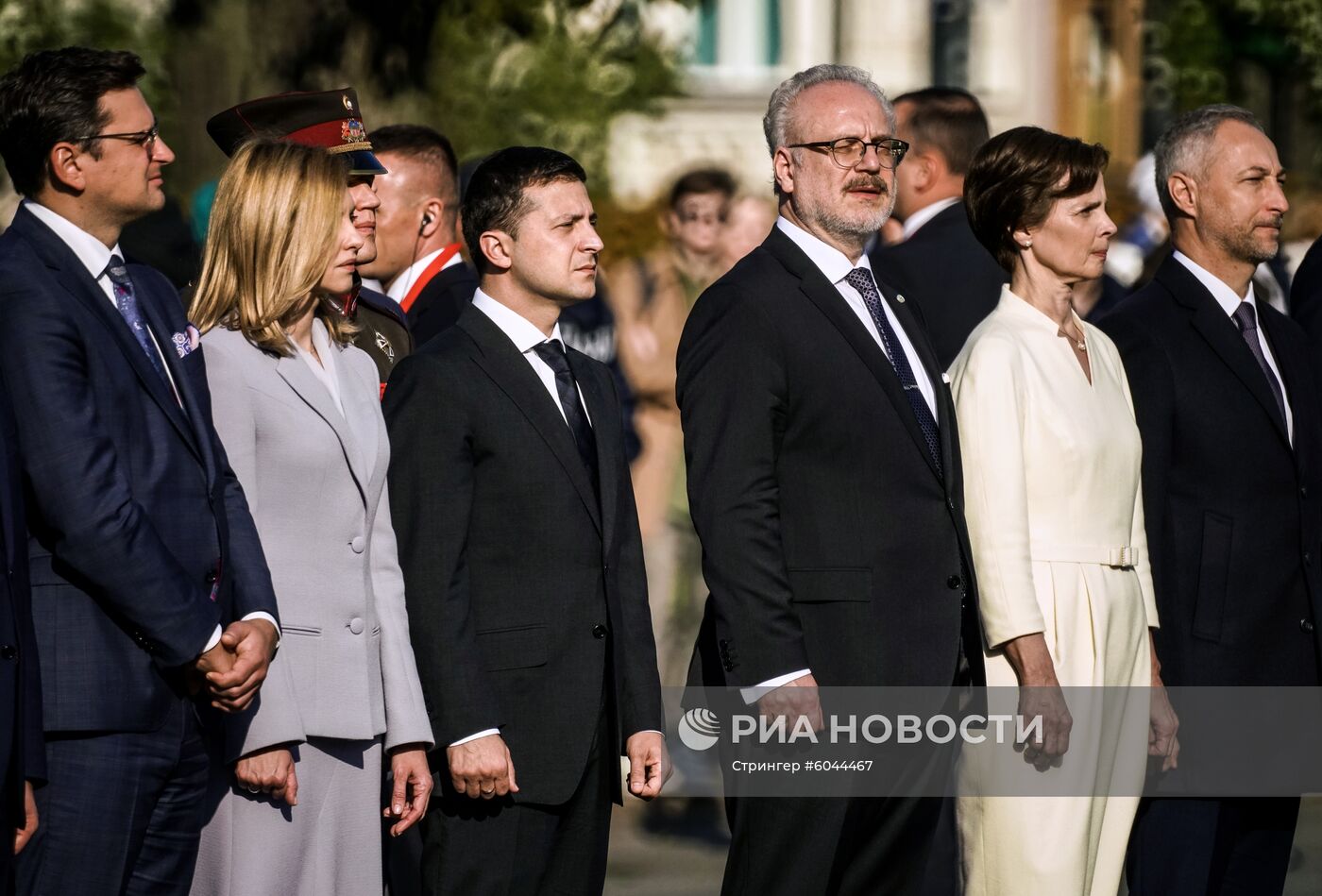 Визит президента Украины В. Зеленского в Ригу