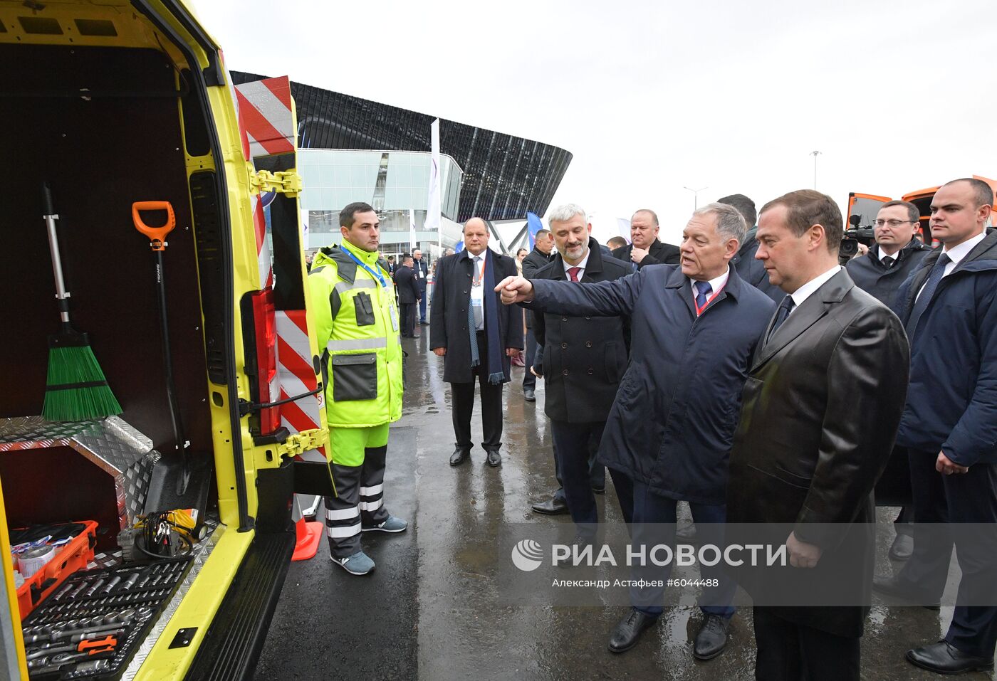 Рабочая поездка  премьер-министра РФ Д. Медведева в Екатеринбург