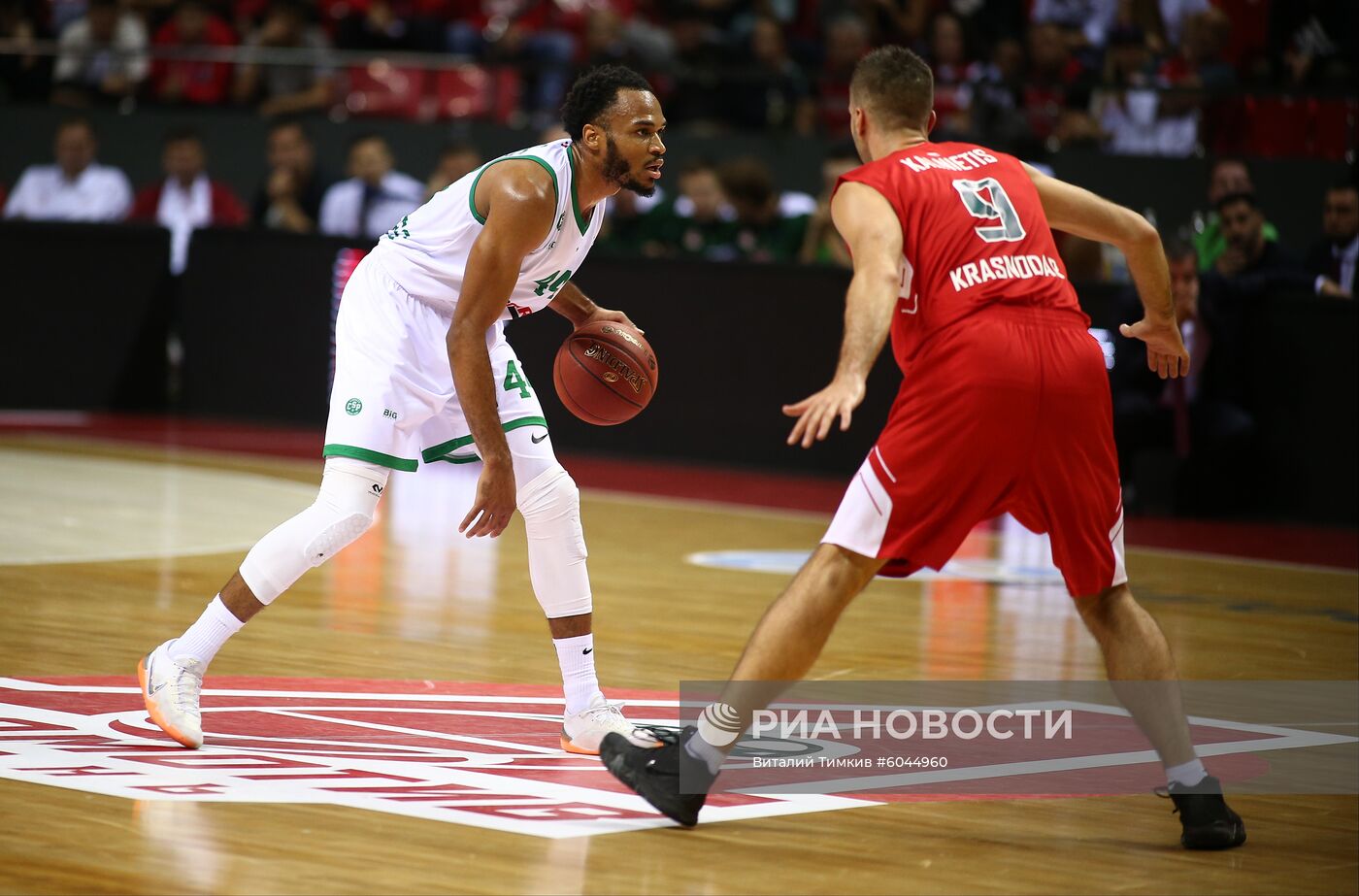 Баскетбол. Кубок Европы. Матч "Локомотив-Кубань" - "Лимож"