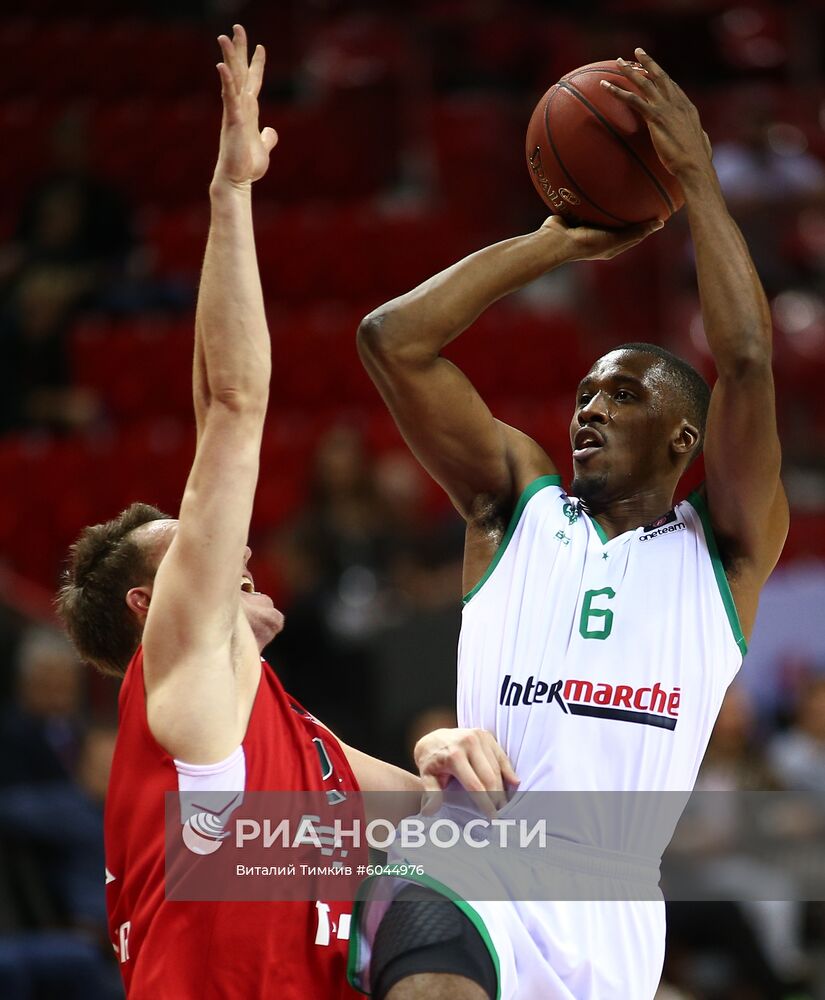 Баскетбол. Кубок Европы. Матч "Локомотив-Кубань" - "Лимож"