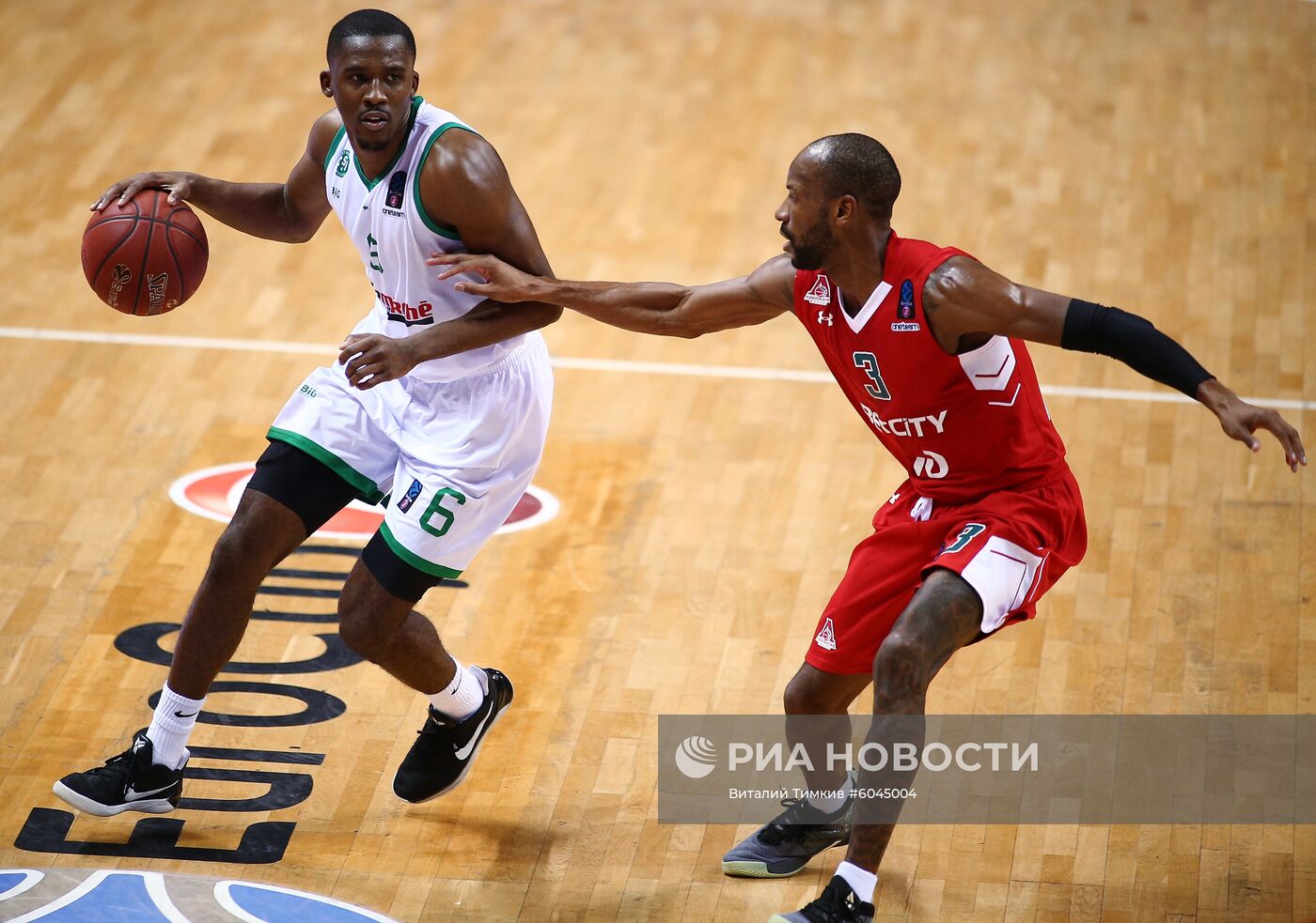 Баскетбол. Кубок Европы. Матч "Локомотив-Кубань" - "Лимож"