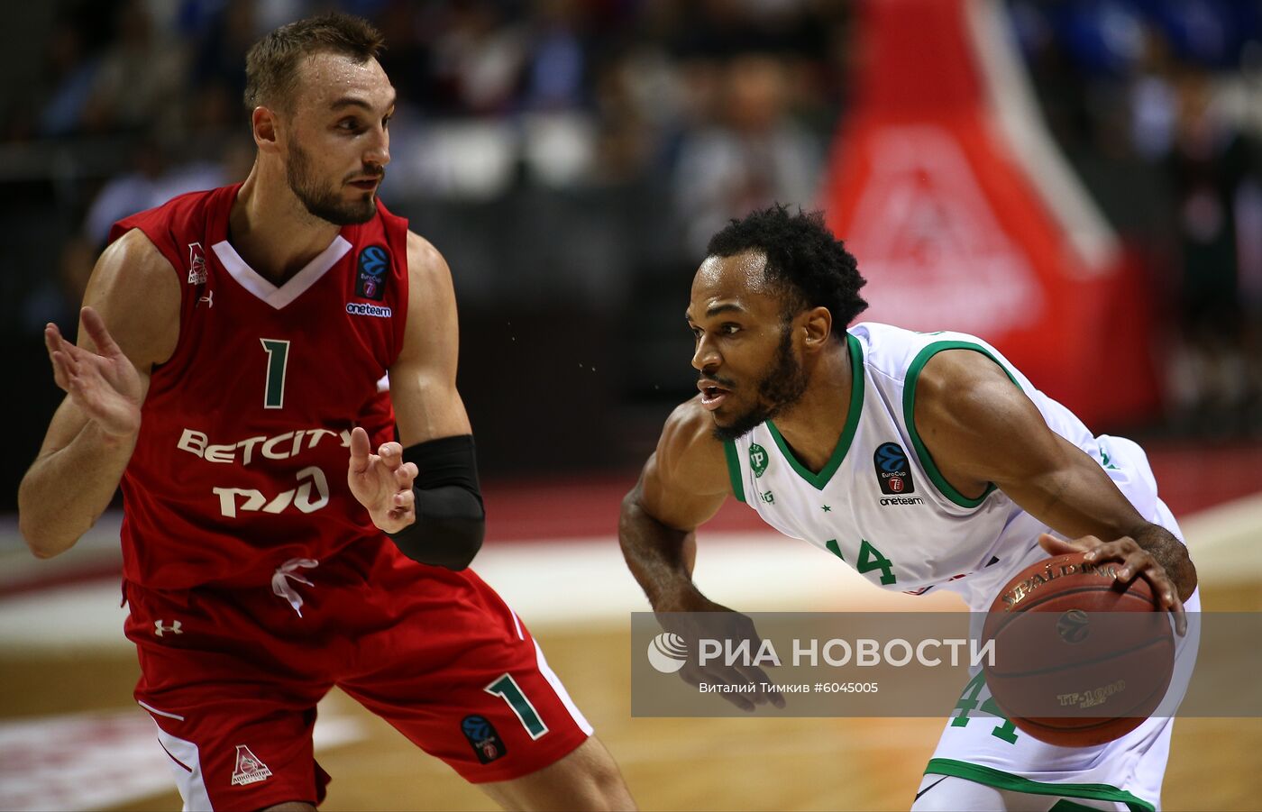 Баскетбол. Кубок Европы. Матч "Локомотив-Кубань" - "Лимож"