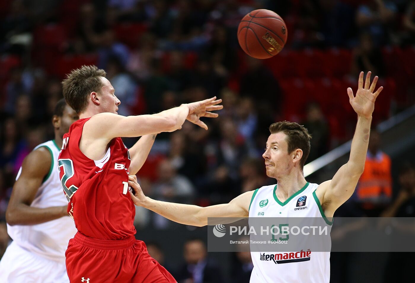 Баскетбол. Кубок Европы. Матч "Локомотив-Кубань" - "Лимож"