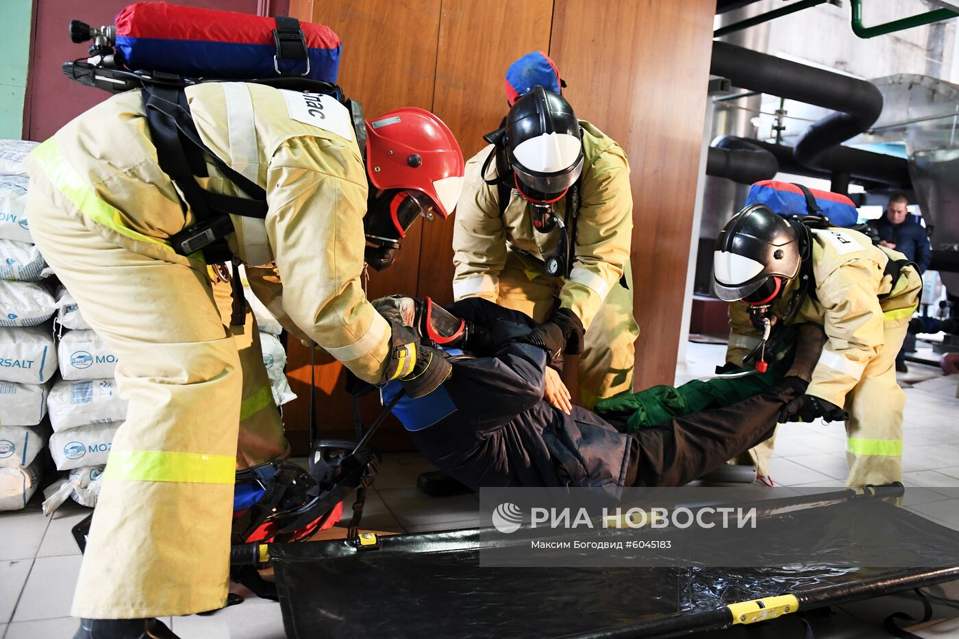 Аварийно-спасательные учения в Казани