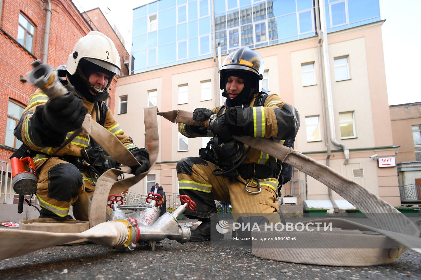 Аварийно-спасательные учения в Казани