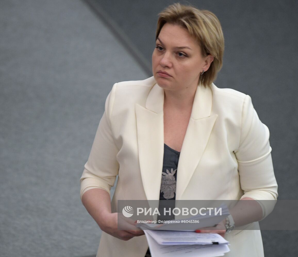 Пленарное заседание Госдумы РФ